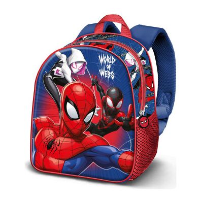 KARACTERMANIA Mochila Marvel Homem-Aranha com estampa 3D de 31 cm KARACTERMANIA Mochila Marvel Homem-Aranha com estampa 3D de 31 cm