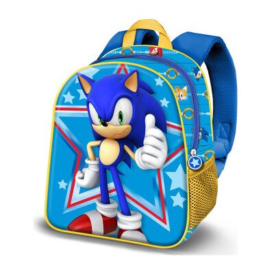 KARACTERMANIA Mochila 3D Estrela Sonic the Hedgehog 31cm KARACTERMANIA Mochila 3D Estrela Sonic the Hedgehog 31cm