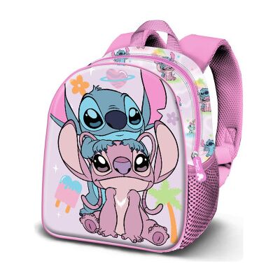KARACTERMANIA Mochila Disney para Casal Angel & Stitch 40cm KARACTERMANIA Mochila Disney para Casal Angel & Stitch 40cm