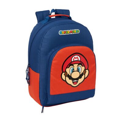 SAFTA Mochila Mamma Mia Super Mario Bros 42cm ajustável SAFTA Mochila Mamma Mia Super Mario Bros 42cm ajustável