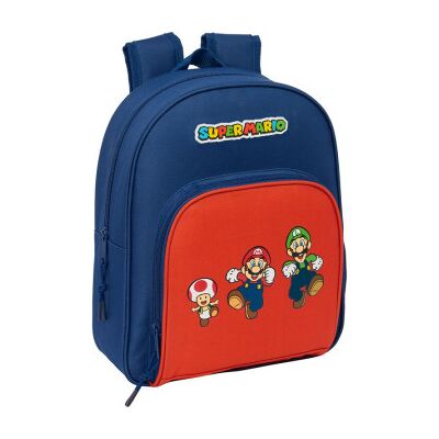 SAFTA Mochila Mamma Mia Super Mario Bros 34cm ajustável SAFTA Mochila Mamma Mia Super Mario Bros 34cm ajustável