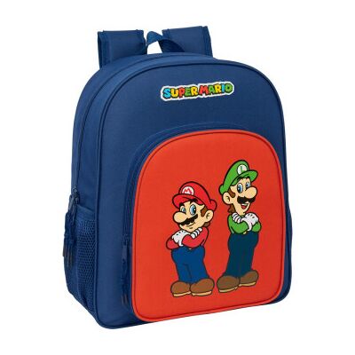 SAFTA Mochila Mamma Mia Super Mario Bros 38cm adaptável SAFTA Mochila Mamma Mia Super Mario Bros 38cm adaptável