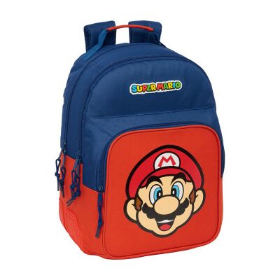 SAFTA Mochila Mamma Mia Super Mario Bros 42cm ajustável SAFTA Mochila Mamma Mia Super Mario Bros 42cm ajustável