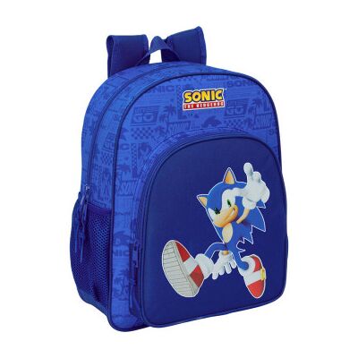 SAFTA Mochila Sonic the Hedgehog 38cm ajustável SAFTA Mochila Sonic the Hedgehog 38cm ajustável