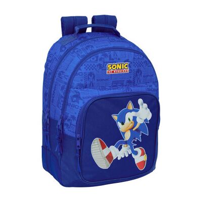 SAFTA Mochila Sonic the Hedgehog 42cm ajustável SAFTA Mochila Sonic the Hedgehog 42cm ajustável