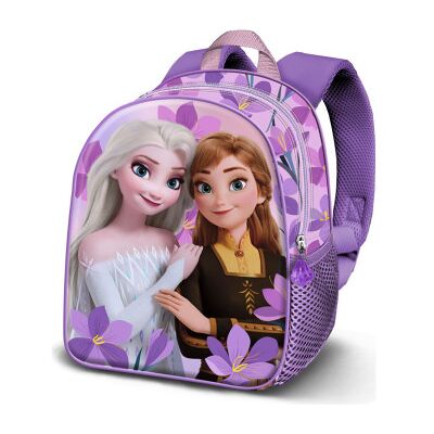 KARACTERMANIA Mochila Violeta Frozen Disney 3D 31cm KARACTERMANIA Mochila Violeta Frozen Disney 3D 31cm