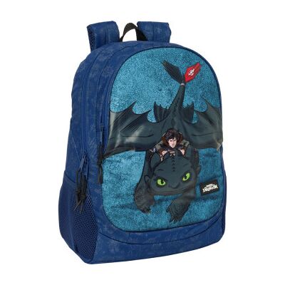 SAFTA Mochila Como Treinar o Seu Dragão 44cm adaptável SAFTA Mochila Como Treinar o Seu Dragão 44cm adaptável