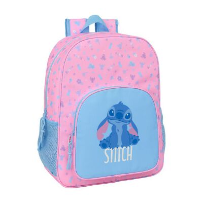 SAFTA Mochila Disney Bright Stitch 42cm ajustável SAFTA Mochila Disney Bright Stitch 42cm ajustável