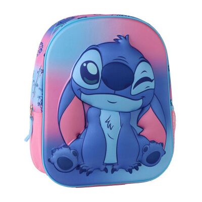 Mochila 3D Stitch Disney 30cm Mochila 3D Stitch Disney 30cm