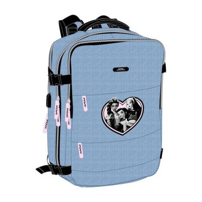 SAFTA Mochila de viagem Huntrix Kpop Demon Hunters de 44 cm para cabine SAFTA Mochila de viagem Huntrix Kpop Demon Hunters de 44 cm para cabine