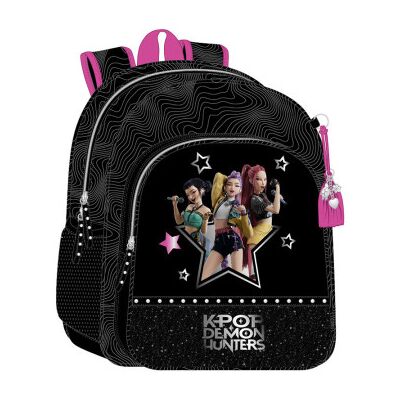 SAFTA Mochila Energy Kpop Demon Hunters 42cm adaptável SAFTA Mochila Energy Kpop Demon Hunters 42cm adaptável