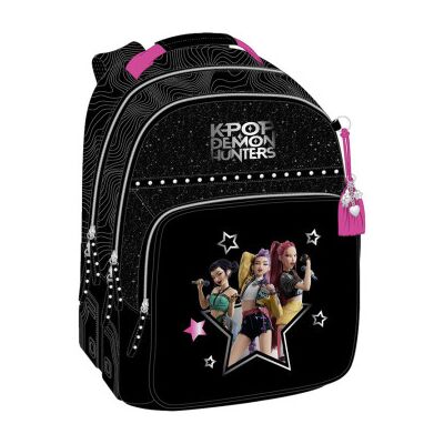 SAFTA Mochila Energy Kpop Demon Hunters ajustável 42cm SAFTA Mochila Energy Kpop Demon Hunters ajustável 42cm