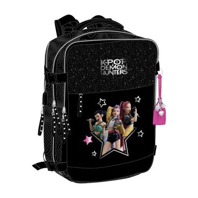 SAFTA Mochila de viagem Energy Kpop Demon Hunters de 44 cm para cabine SAFTA Mochila de viagem Energy Kpop Demon Hunters de 44 cm para cabine