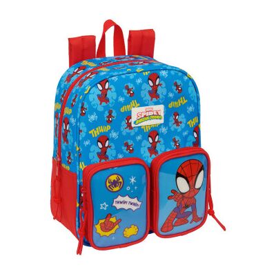 SAFTA Mochila do Homem-Aranha da Marvel, 27 cm, ajustável SAFTA Mochila do Homem-Aranha da Marvel, 27 cm, ajustável
