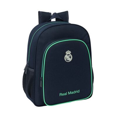 SAFTA Mochila 2 Kit 25/26 Real Madrid 38cm adaptável SAFTA Mochila 2 Kit 25/26 Real Madrid 38cm adaptável
