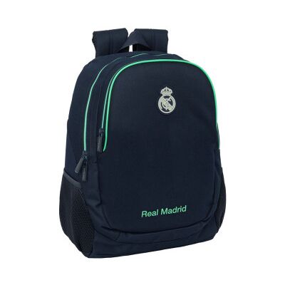 SAFTA Mochila 2 Kit 25/26 Real Madrid 44cm adaptável SAFTA Mochila 2 Kit 25/26 Real Madrid 44cm adaptável