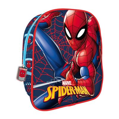 Mochila Marvel Homem-Aranha Teia 26cm Mochila Marvel Homem-Aranha Teia 26cm