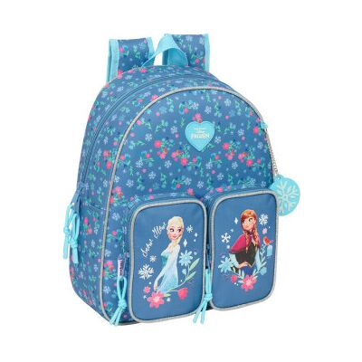 SAFTA Mochila Frozen Disney 34cm ajustável SAFTA Mochila Frozen Disney 34cm ajustável