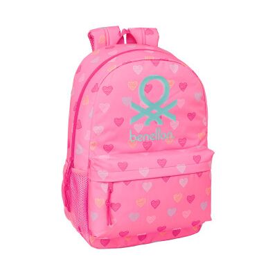 SAFTA Mochila Benetton Heart 46cm adaptável SAFTA Mochila Benetton Heart 46cm adaptável