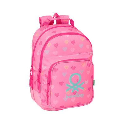 SAFTA Mochila Benetton Heart 42cm adaptável SAFTA Mochila Benetton Heart 42cm adaptável