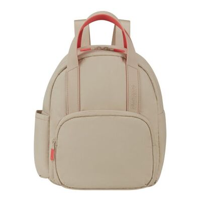 Mochila American Tourister Puffypop S / Capacidade de 8,5L / Bege Mochila American Tourister Puffypop S / Capacidade de 8,5L / Bege
