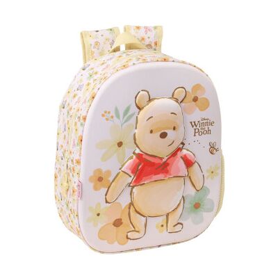 SAFTA Mochila 3D do Ursinho Pooh da Disney, 33 cm SAFTA Mochila 3D do Ursinho Pooh da Disney, 33 cm