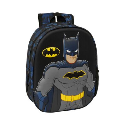 SAFTA Mochila 3D do Batman da DC Comics, 33 cm SAFTA Mochila 3D do Batman da DC Comics, 33 cm