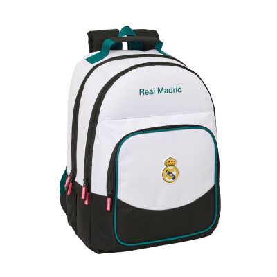 SAFTA Mochila do Real Madrid tamanho 26/27 (42 cm) ajustável SAFTA Mochila do Real Madrid tamanho 26/27 (42 cm) ajustável