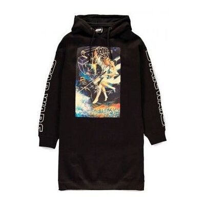 DIFUZED Vestido sudadera capucha mujer Star Wars DIFUZED Vestido sudadera capucha mujer Star Wars