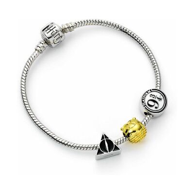 Pulseira de prata Harry Potter Pulseira de prata Harry Potter