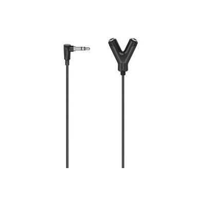 Cabo HAMA 00205190 1x Conector Macho para 2x Conector Alto Cabo HAMA 00205190 1x Conector Macho para 2x Conector Alto