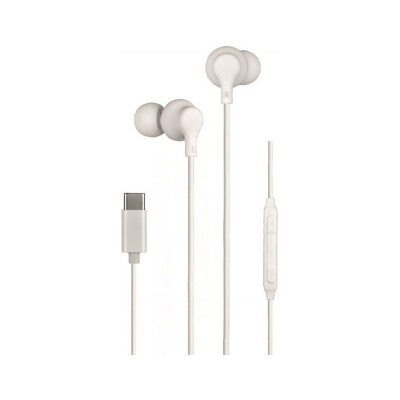 Fones Daewoo DW2016 - USB-C, Brancos - Com Microfone Fones Daewoo DW2016 - USB-C, Brancos - Com Microfone