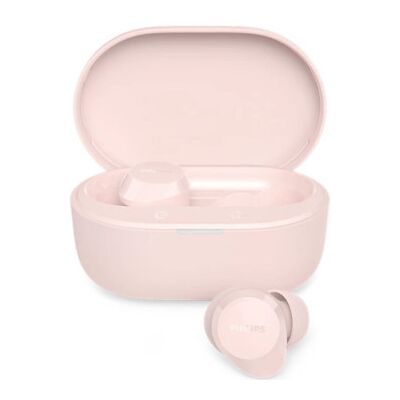 Fones de ouvido Bluetooth Philips TAT1300PK com estojo de carregamento / 6 horas de duração da bateria / Rosa Fones de ouvido Bluetooth Philips TAT1300PK com estojo de carregamento / 6 horas de duração da bateria / Rosa