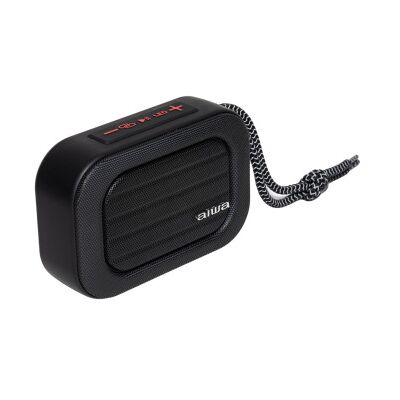 Caixa de som AIWA BST130RD vermelha 5W BT USB MP3 FM Caixa de som AIWA BST130RD vermelha 5W BT USB MP3 FM