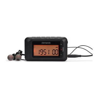 RÁDIO PORTÁTIL DIGITAL AIWA RD-10 AM/FM PRETO RÁDIO PORTÁTIL DIGITAL AIWA RD-10 AM/FM PRETO