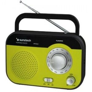 Rádio Portátil Sunstech RPS560/Verde Rádio Portátil Sunstech RPS560/Verde