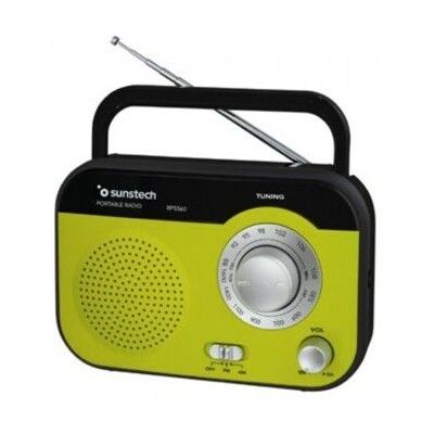 Rádio Portátil Sunstech RPS560/Verde Rádio Portátil Sunstech RPS560/Verde