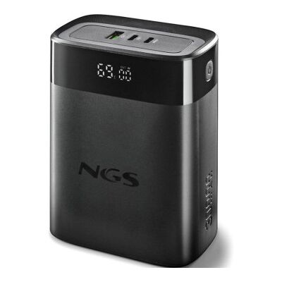 Powerbank 30000mAh NGS TWIX30/ 140W/ Compatível com laptops/ Preto Powerbank 30000mAh NGS TWIX30/ 140W/ Compatível com laptops/ Preto