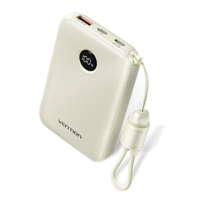 Powerbank 10000mAh Vention FKAN0-C/ 22,5W/ Cinza Powerbank 10000mAh Vention FKAN0-C/ 22,5W/ Cinza