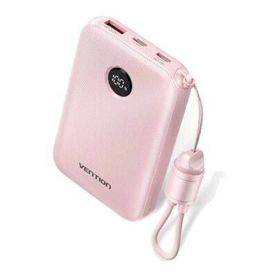 Powerbank 10000mAh Vention FKAP0-C/ 22,5W/ Rosa Powerbank 10000mAh Vention FKAP0-C/ 22,5W/ Rosa