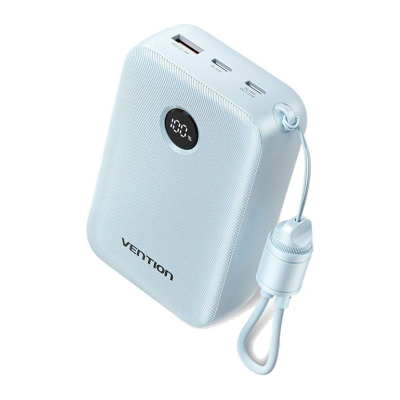 Powerbank 20000mAh Vention FKBL0-C/ 22,5W/ Azul Powerbank 20000mAh Vention FKBL0-C/ 22,5W/ Azul