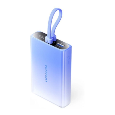 Powerbank 10000mAh Vention FHZL0/ 22,5W/ Azul Powerbank 10000mAh Vention FHZL0/ 22,5W/ Azul