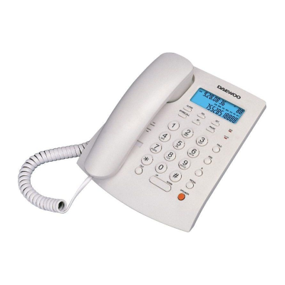 Telefone fixo Daewoo DW6310 - Branco Telefone fixo Daewoo DW6310 - Branco