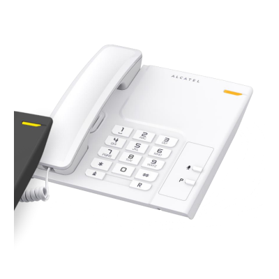 Alcatel T26 Branco - Telefone de mesa com fio Alcatel T26 Branco - Telefone de mesa com fio