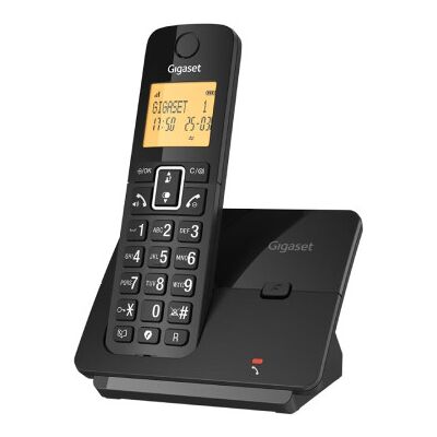 Siemens Telefone sem fio Gigaset Essential 300 / Preto Siemens Telefone sem fio Gigaset Essential 300 / Preto