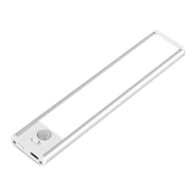 Barra de luz magnética Muvit iO MIOCAB001 com sensor de movimento / 3 modos de iluminação / Alimentada por bateria / Branca Barra de luz magnética Muvit iO MIOCAB001 com sensor de movimento / 3 modos de iluminação / Alimentada por bateria / Branca
