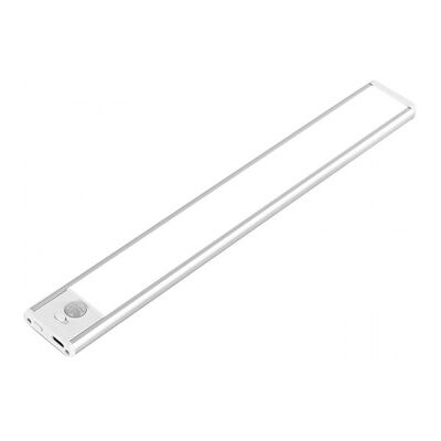 Barra de luz magnética Muvit iO MIOCAB002 com sensor de movimento / 3 modos de iluminação / Alimentada por bateria / Branca Barra de luz magnética Muvit iO MIOCAB002 com sensor de movimento / 3 modos de iluminação / Alimentada por bateria / Branca