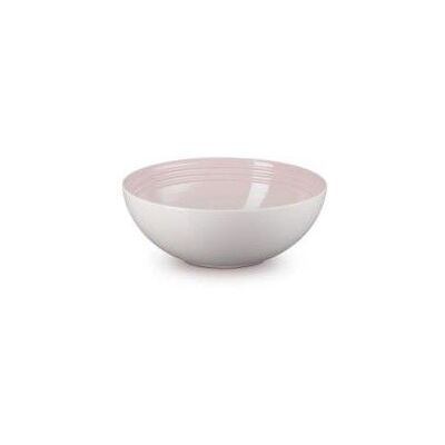 Le Creuset 24cm Shell Pink Tigela de cerâmica - Média Le Creuset 24cm Shell Pink Tigela de cerâmica - Média