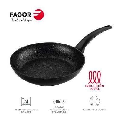 Frigideira Fagor VIVANT - Diâmetro 18cm - Preta Frigideira Fagor VIVANT - Diâmetro 18cm - Preta