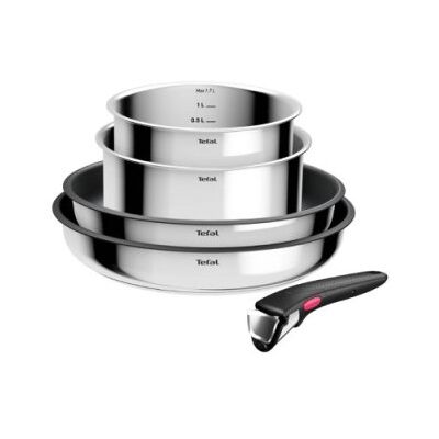 CONJ. 5 PEÇAS TEFAL INGENIO COOK EAT - L881S504 CONJ. 5 PEÇAS TEFAL INGENIO COOK EAT - L881S504